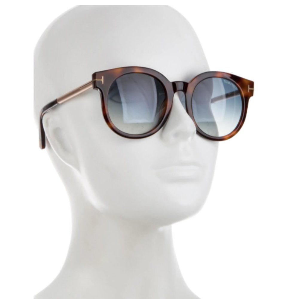 TOM FORD Janina Round Sunglasses